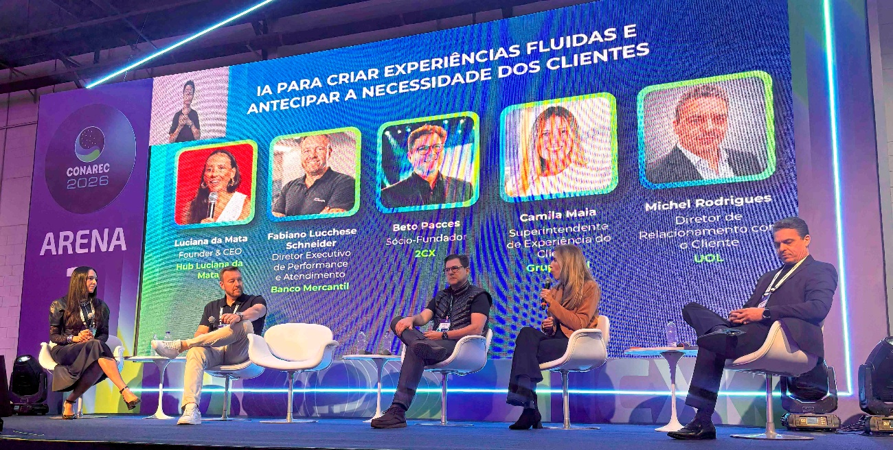 Beto Pacces participa de painel sobre inteligência artificial no CONAREC 2026